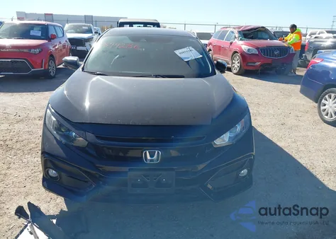 2020 Honda Civic Ex-L from USA, damaged, VIN SHHFK7H89LU204906